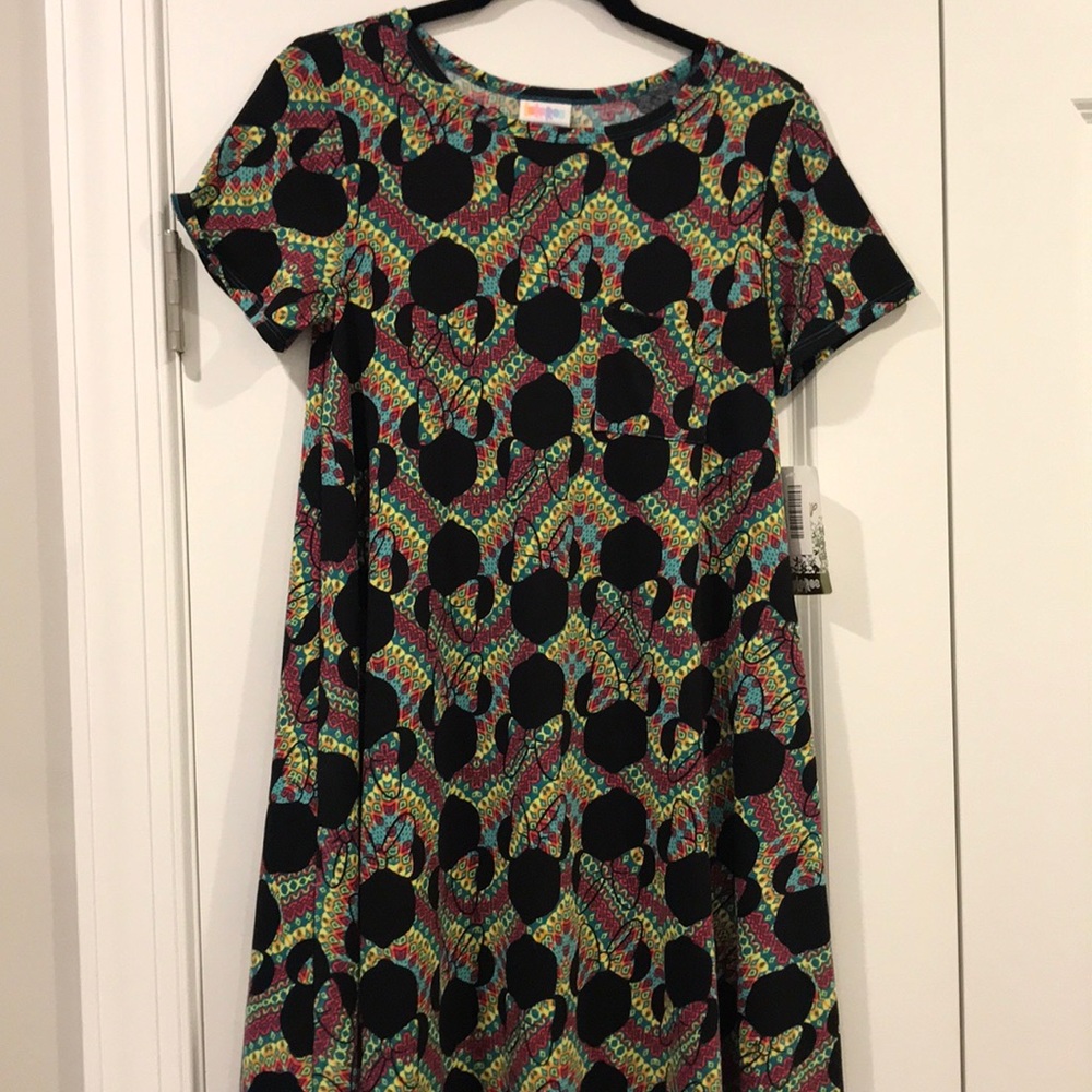 LuLaRoe Disney Carly dress-XS